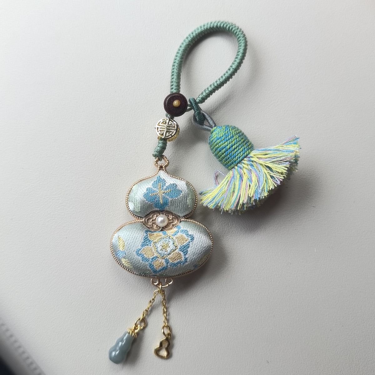Jade Cloud Brocade Pendant